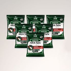Saygın Kristal 500 gr Sofralık Kaya Tuzu (6 adet)