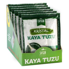Saygın Kristal 500 gr Sofralık Kaya Tuzu (6 adet)