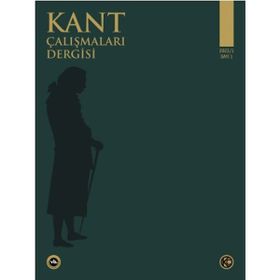 Sayı 1 2023 Kant Çalışmaları Dergisi Vakıfbank Kültür Yayınları