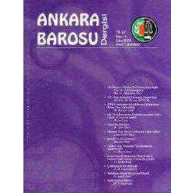 Sayı 1 - Yıl 67 Kış 2009 - Ankara Barosu Dergisi