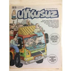 Sayı 2011 / 17 No 190 - Uykusuz Haftalık Mizah Dergisi