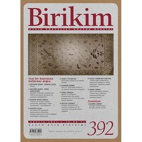 Sayı: 392 Birikim Aylık Sosyalist Kültür Dergisi Aralık Birikim Yayınları