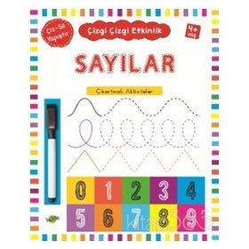 Sayılar - Çıkartmalı Aktiviteler - Kukla Yayınları