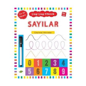 Sayılar - Çıkartmalı Aktiviteler - Kukla Yayınları