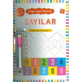 Sayılar - Çıkartmalı Aktiviteler - Kukla Yayınları