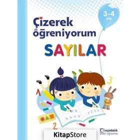 Sayılar - Çizerek Öğreniyorum 3 - 4 Yaş - Kolektif