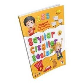 Sayılar - Çizgiler - Sesler - Büyüyorum Öğreniyorum Okul Öncesi Etkinlikleri