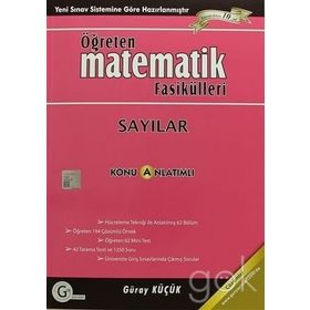 SAYILAR KONU ANLATIMLI ÖĞRETEN MATEMATIK FASIKÜLLERI - GÜRAY KÜÇÜK