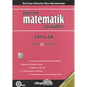 SAYILAR KONU ANLATIMLI ÖĞRETEN MATEMATIK FASIKÜLLERI - GÜRAY KÜÇÜK