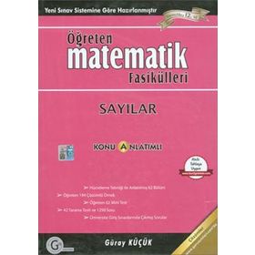 SAYILAR KONU ANLATIMLI ÖĞRETEN MATEMATIK FASIKÜLLERI - GÜRAY KÜÇÜK
