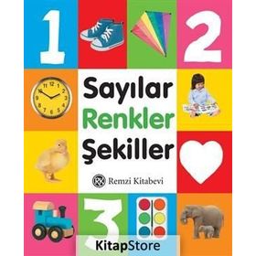 Sayılar Renkler Şekiller - Remzi Komisyon