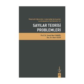 SAYILAR TEORISI PROBLEMLERI - İSMAİL NACI CANGÜL; BASRI ÇELİK