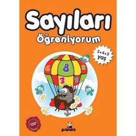 Sayıları Öğreniyorum 3-4-5 Yaş - Beyaz Panda Yayınları