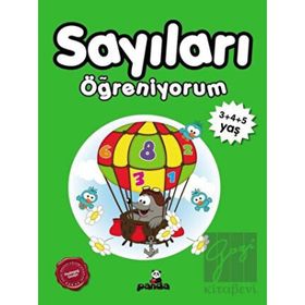 Sayıları Öğreniyorum 3-4-5 Yaş - Beyaz Panda Yayınları