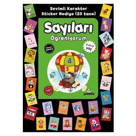 Sayıları Öğreniyorum 3-4-5 Yaş - Beyaz Panda Yayınları
