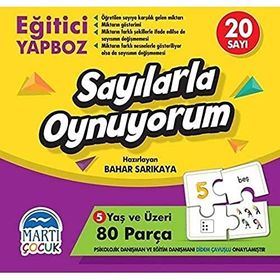 Sayılarla Oynuyorum - Eğitici Yapboz - Bahar Sarıkaya