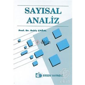 SAYISAL ANALIZ - BEHİÇ ÇAĞAL