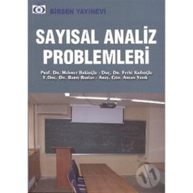 SAYISAL ANALIZ PROBLEMLERI - KOLEKTIF