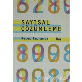 SAYISAL ÇÖZÜMLEME - RECEP TAPRAMAZ