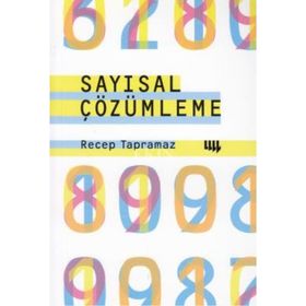 SAYISAL ÇÖZÜMLEME - RECEP TAPRAMAZ