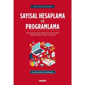 Sayısal Hesaplama ve Programlama - Fahri Vatansever