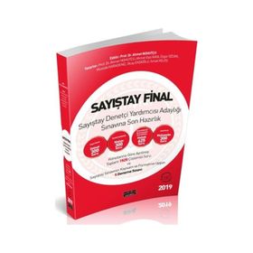 Sayıştay 2019 Final Son Hazırlık Soru Bankası Savaş Yayınları