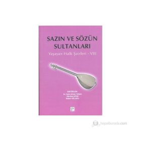 SAZIN VE SÖZÜN SULTANLARI 8 YAŞAYAN HALK ŞAIRLERI 8 - KOLEKTIF
