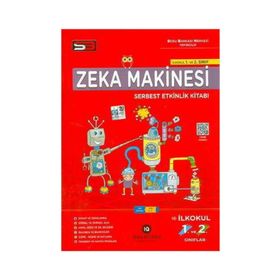 SBM 1 - 2. Sınıf Zeka Makinesi Serbest Etkinlik Kitabı Kolektif Soru Bankası Merkezi Yayıncılık