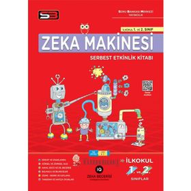 SBM 1 - 2. Sınıf Zeka Makinesi Serbest Etkinlik Kitabı Kolektif Soru Bankası Merkezi Yayıncılık
