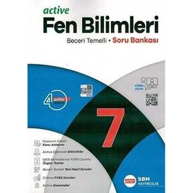 SBM Yayıncılık 7. Sınıf Fen Bilimleri Active Soru Bankası
