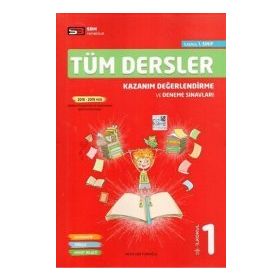 Sbm Yayınları 1. Sınıf Tüm Dersler Kazanım Değerlendirme ve Deneme Sınavları