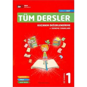 Sbm Yayınları 1. Sınıf Tüm Dersler Kazanım Değerlendirme ve Deneme Sınavları