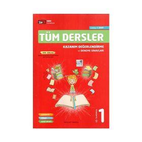 Sbm Yayınları 1. Sınıf Tüm Dersler Kazanım Değerlendirme ve Deneme Sınavları