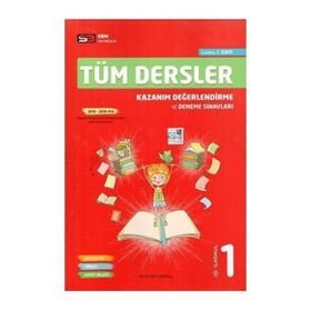 Sbm Yayınları 1. Sınıf Tüm Dersler Kazanım Değerlendirme ve Deneme Sınavları