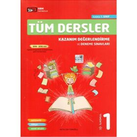 Sbm Yayınları 1. Sınıf Tüm Dersler Kazanım Değerlendirme ve Deneme Sınavları