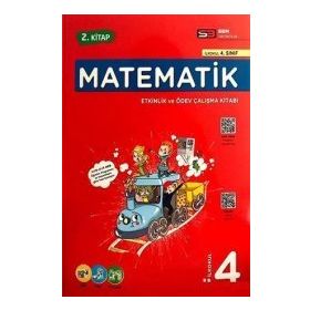 Sbm Yayınları 2. Kitap 4sınıf Matematik Etkinlik Ve Ödev Çalışma Kitabı - Kolektif
