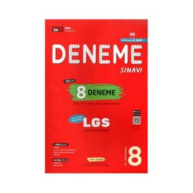 SBM Yayınları 8. Sınıf LGS 8 Deneme Sınavı