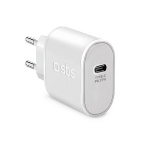 Sbs 1xUSB-C PD 20W Beyaz Seyahat Şarj Cihazı