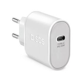Sbs 1xUSB-C PD 20W Beyaz Seyahat Şarj Cihazı