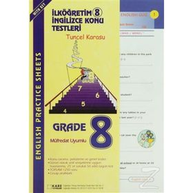 SBS 2008 İlköğretim 8 İngilizce Konu Testleri - Tuncel Karasu