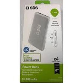 Sbs Ttbb100002UFASTW 10000mAh 2Usb 2.1A Taşınabilir Şarj Cihazı