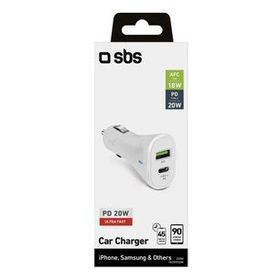 Sbs USB-C PD 20 W 1xUSB-A Araç Şarj Cihazı