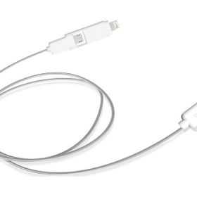 Sbs USB Lightning ve Beyaz Micro USB Data Kablosu