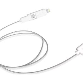 Sbs USB Lightning ve Beyaz Micro USB Data Kablosu
