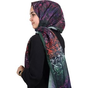 Scarfella Desen-03 Renk-15 Lacivert Desenli Naturel Şal