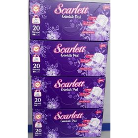 Scarlett 4x20 Adet Günlük Ped