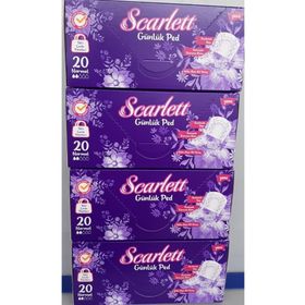 Scarlett 4x20 Adet Günlük Ped