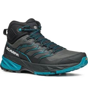 Scarpa Rush 2 Mid Antrasit Mavi Gore-Tex Erkek Spor Ayakkabı