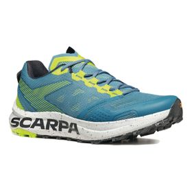 Scarpa Spin Planet Ocean Blue Lime Erkek Koşu Ayakkabısı