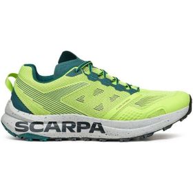 Scarpa Spin Planet Sunny Green Petrol Açık Yeşil Erkek Koşu Ayakkabısı